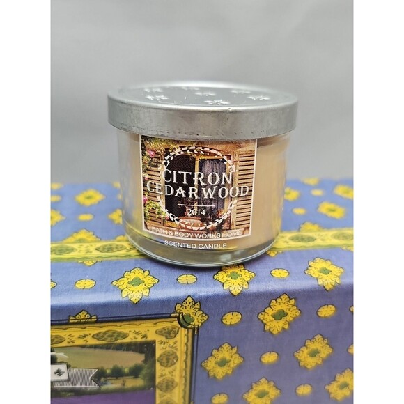 Bath & Body Works Provence Candles French Countryside Garden Fragrance Boxed Set - Picture 9 of 16